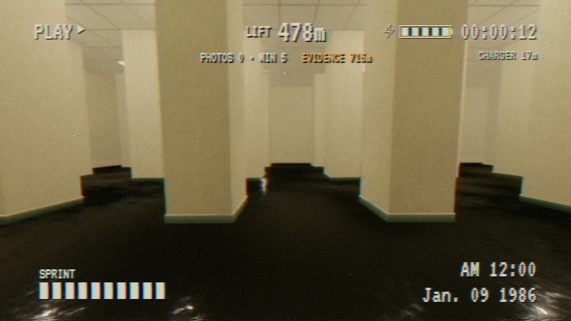 The flooded Annex with the native game HUD visible.