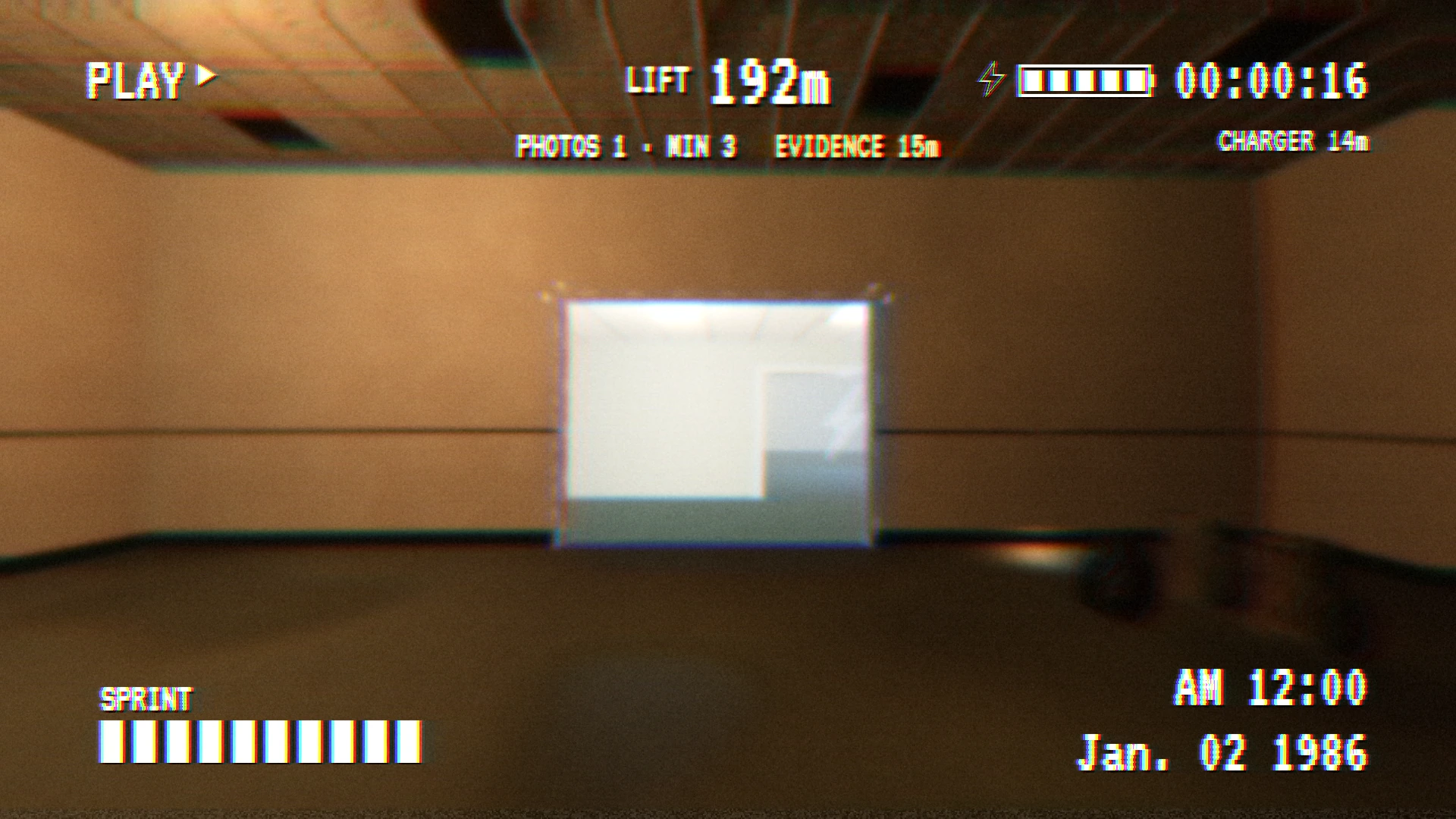 A photograph reveals a hidden doorway, with the native game HUD visible.